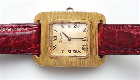 cartier vintage watch movements.